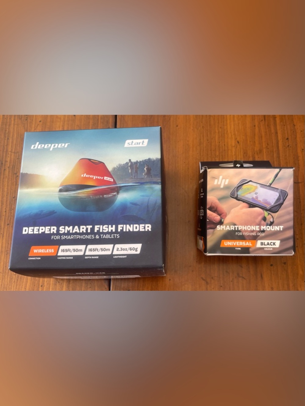 Deeper Smart Fish Finder & Smartphone Mount
